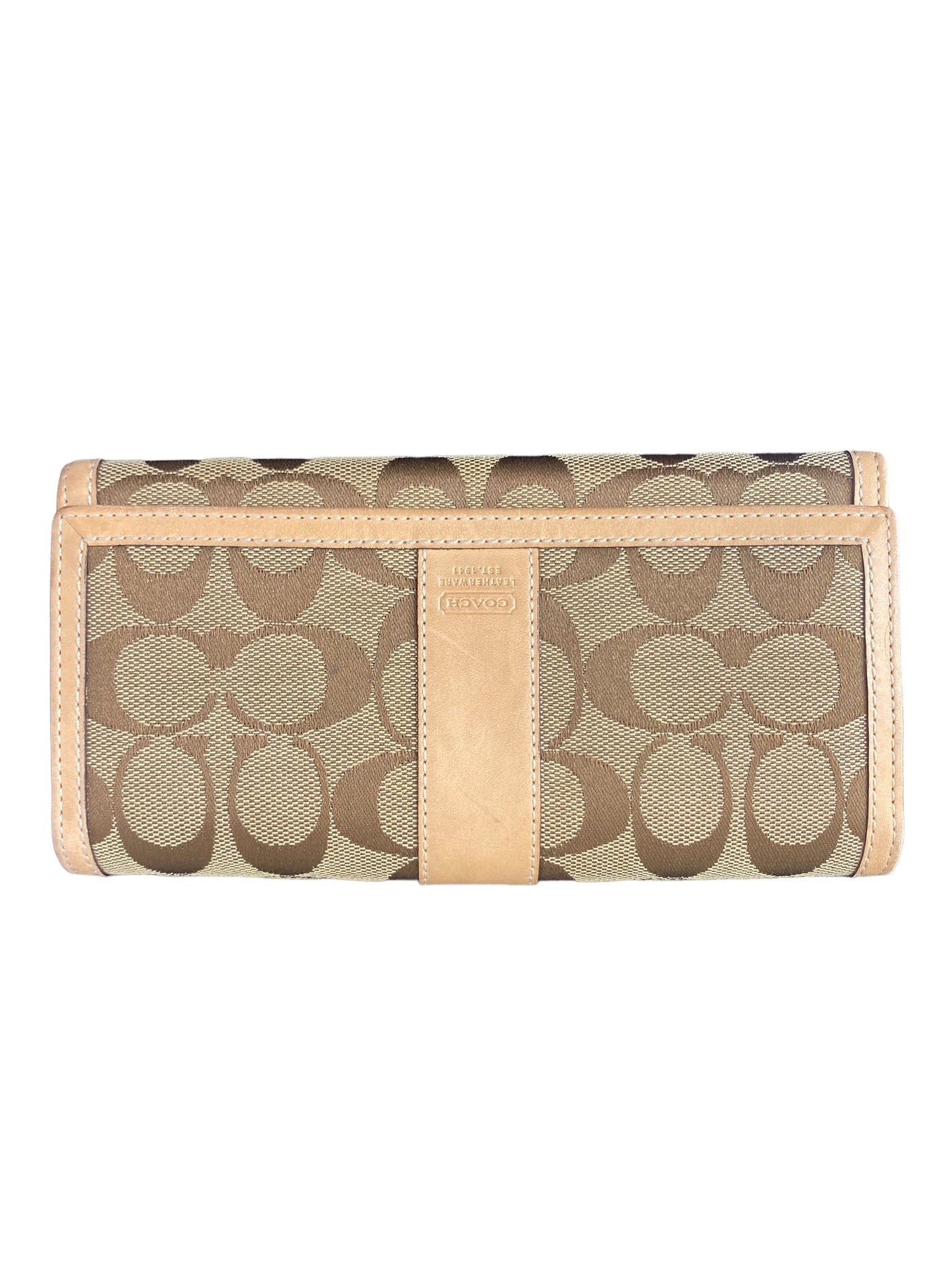 Wallet Designer By Coach, Size: Large