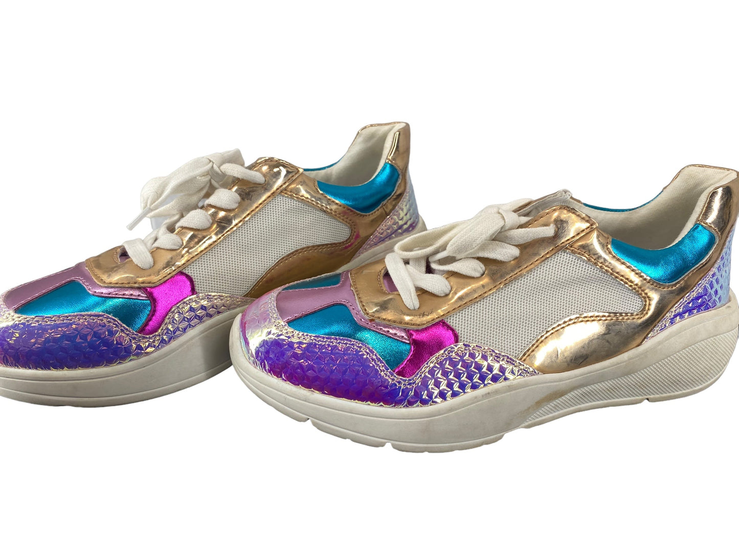 Shoes Sneakers By Steve Madden In Multi-colored, Size: 5