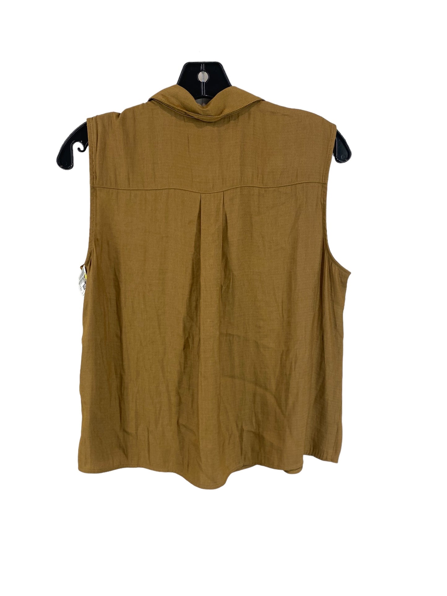 Top Sleeveless By Banana Republic In Brown, Size: S