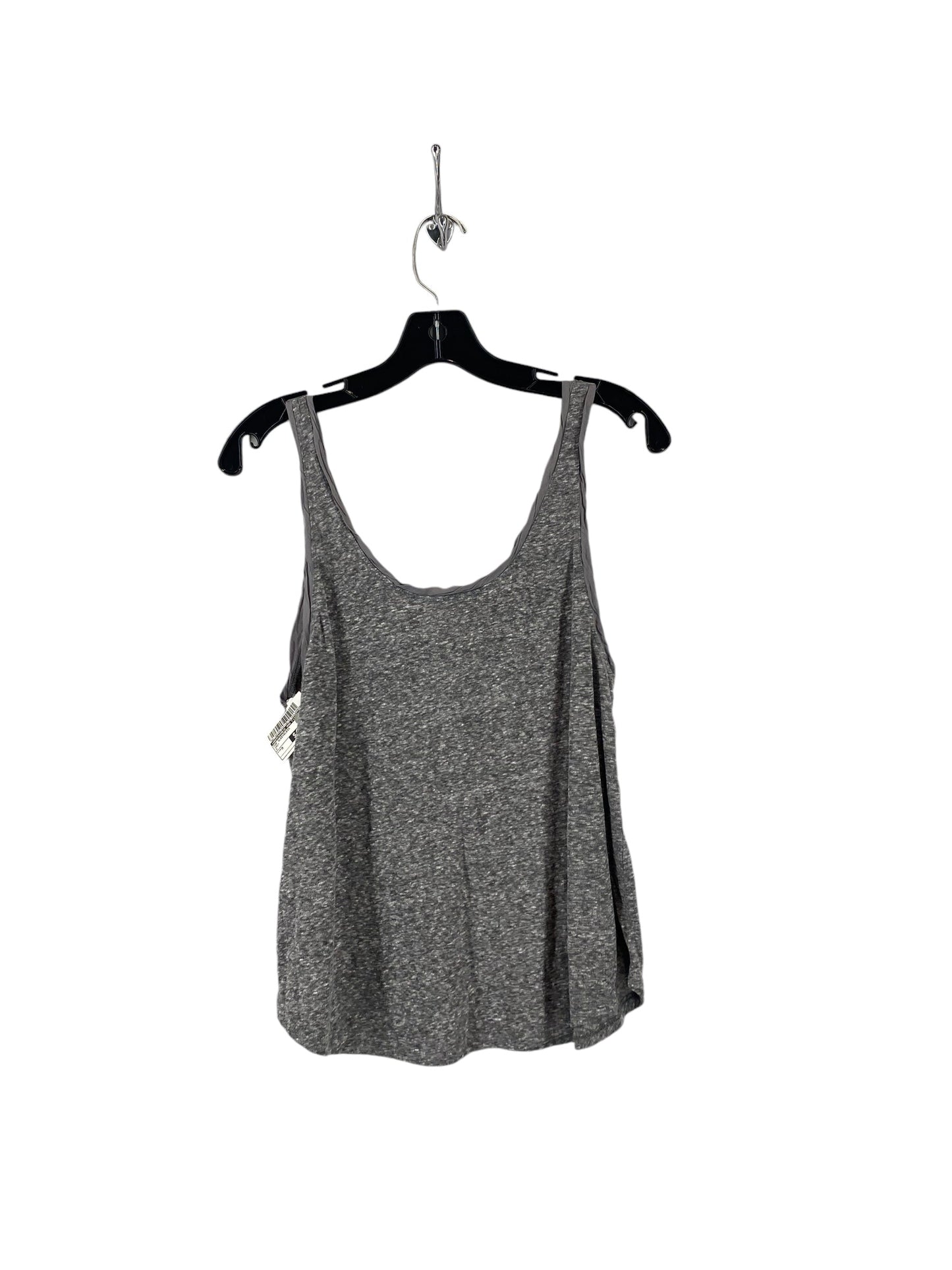 Top Sleeveless By Abercrombie And Fitch In Grey, Size: M