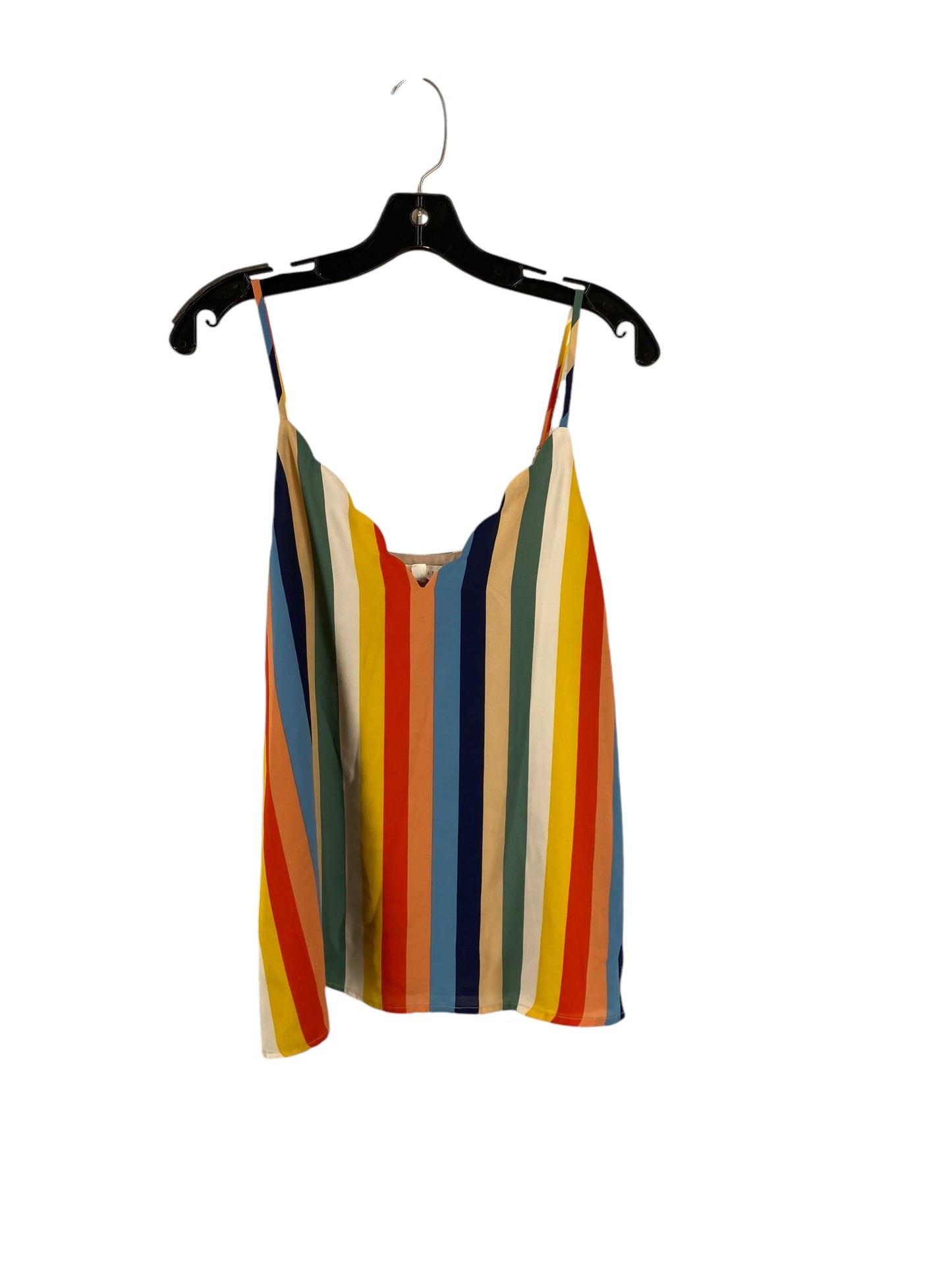 Top Sleeveless By Socialite In Multi-colored, Size: M