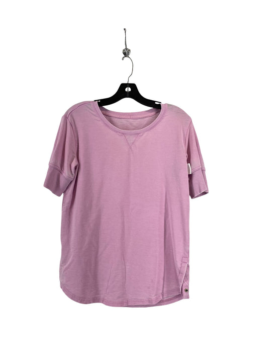 Top Short Sleeve By Clothes Mentor In Purple, Size: M