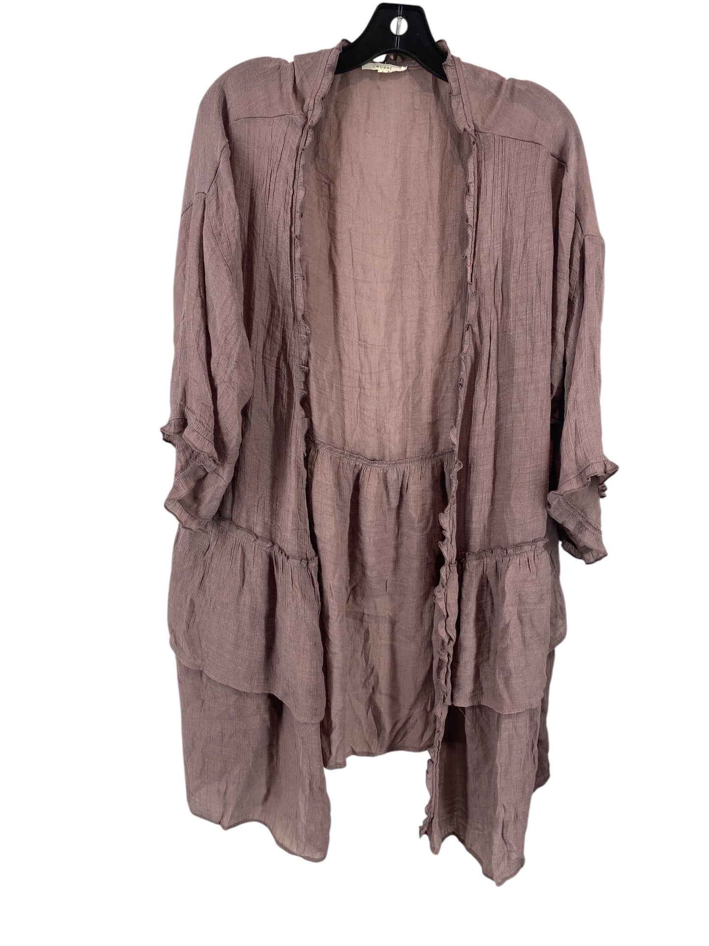 Kimono By Easel In Mauve, Size: L