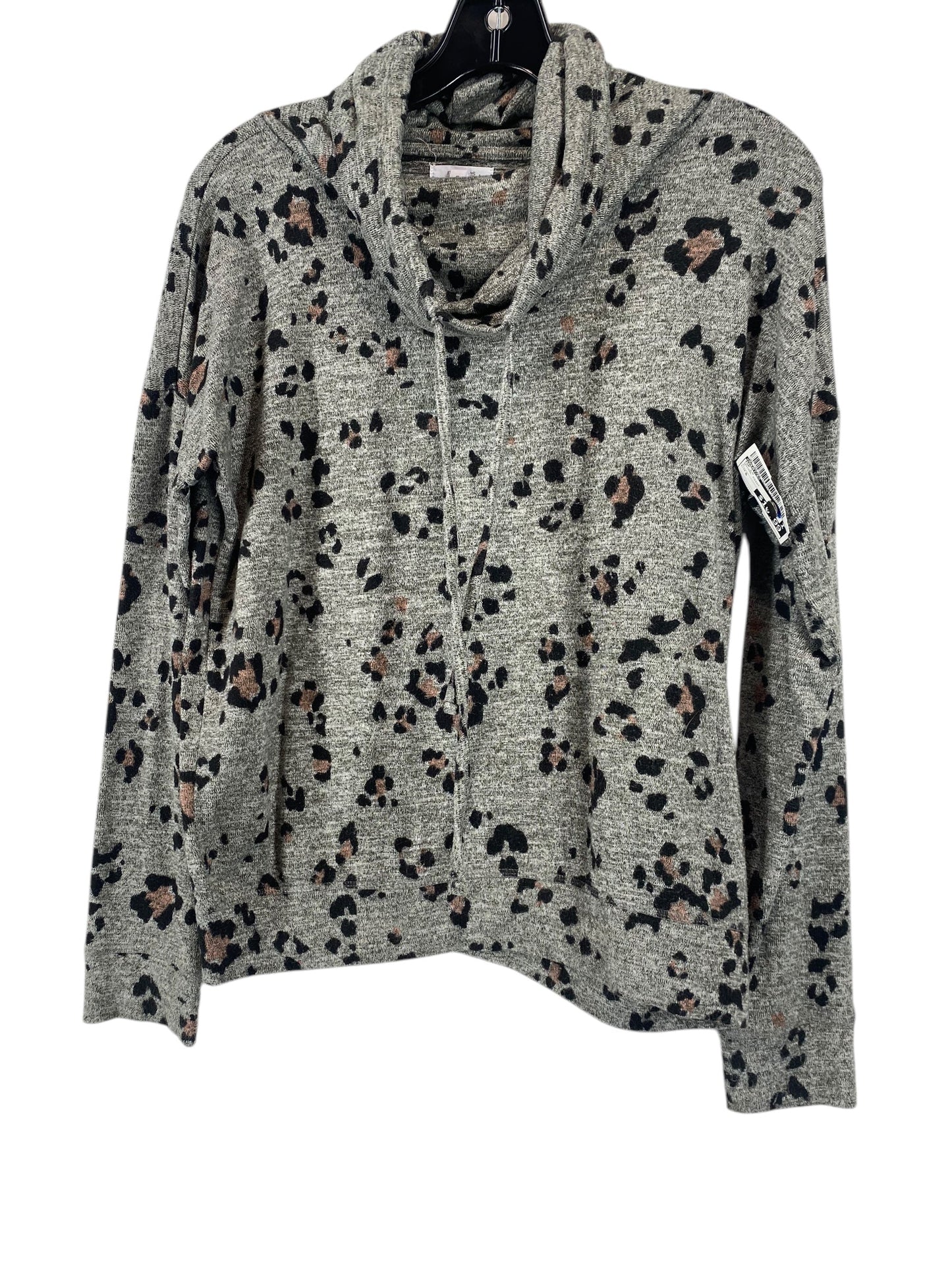 Top Long Sleeve By Maurices In Animal Print, Size: S