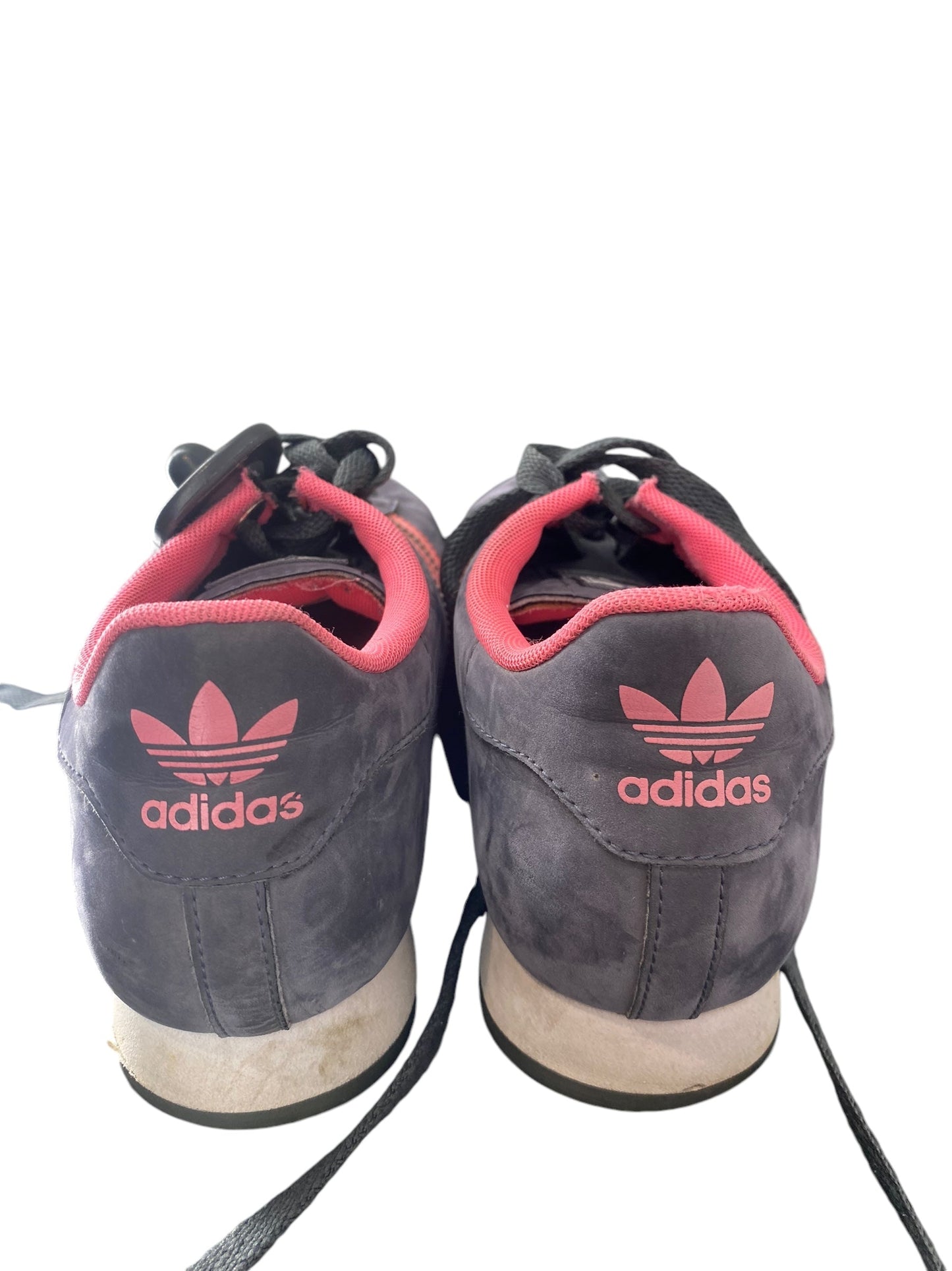 Shoes Athletic By Adidas In Grey & Pink, Size: 7