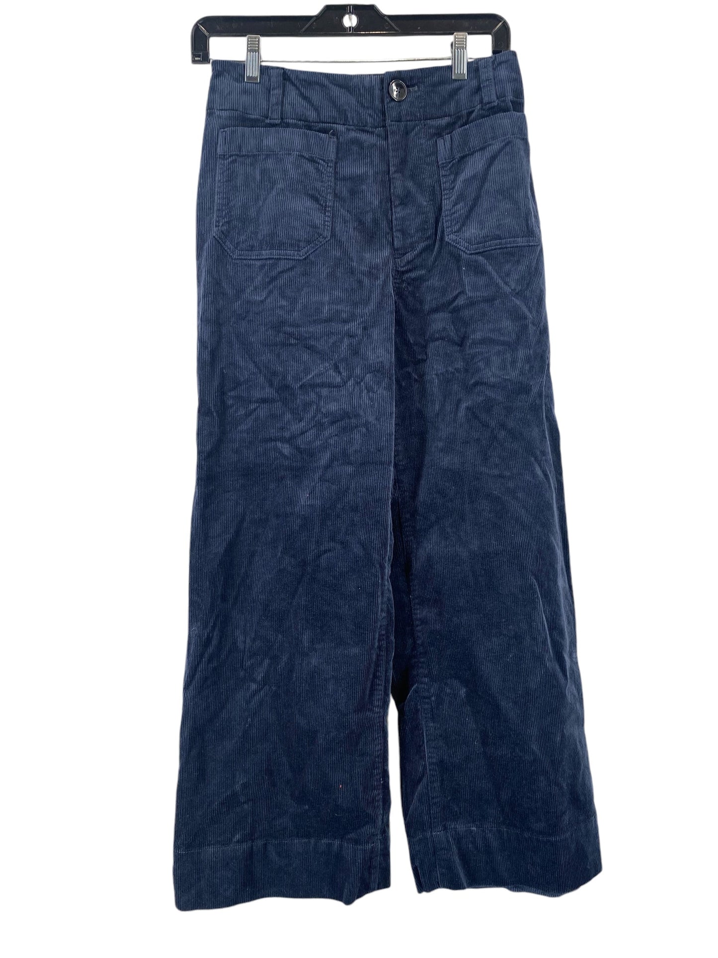 Pants Corduroy By Maeve In Navy, Size: 4