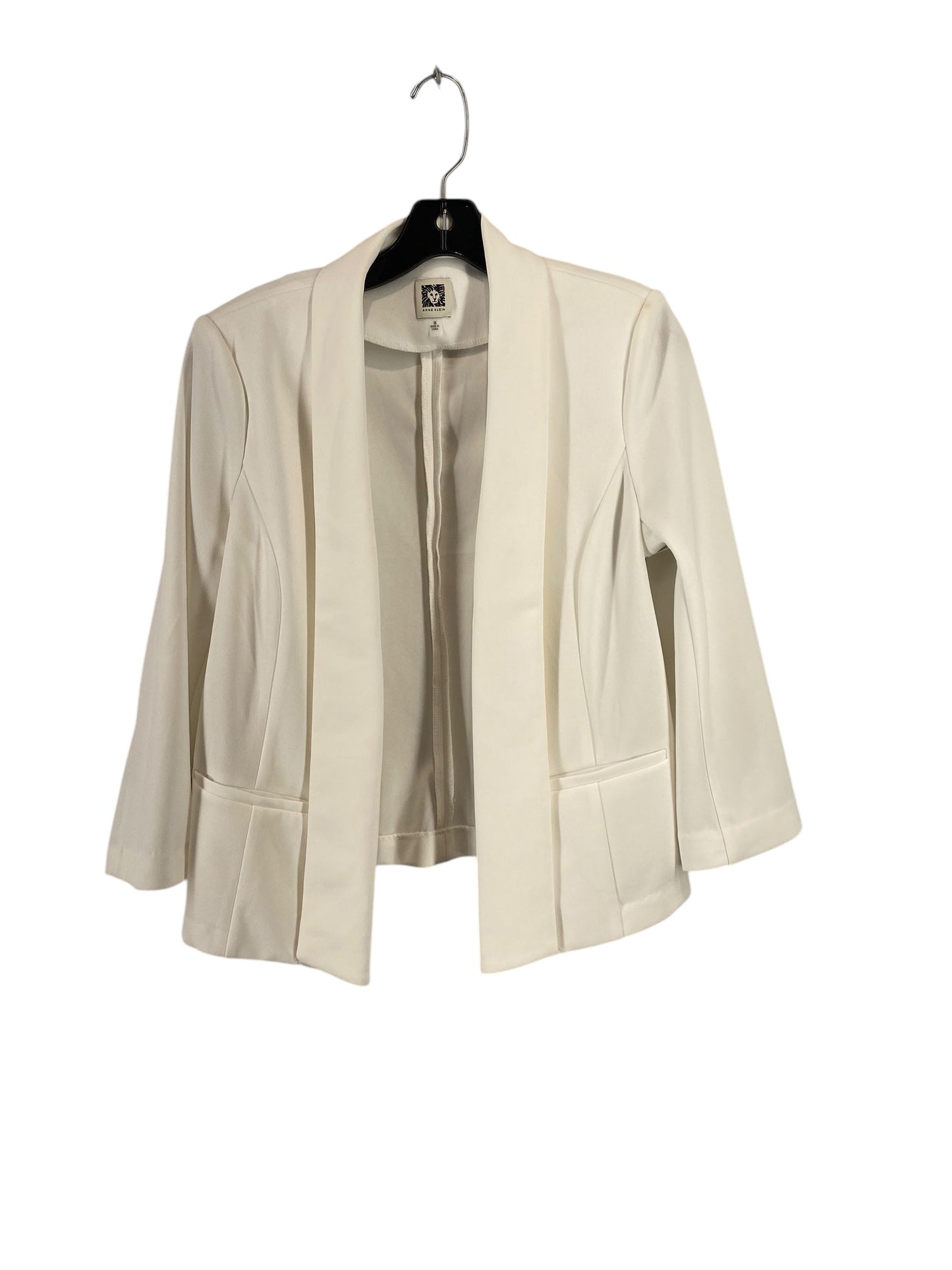 Blazer By Anne Klein In White, Size: M