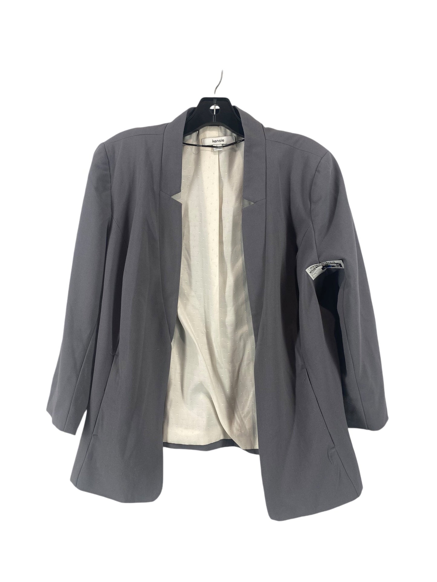 Blazer By Kensie In Grey, Size: L