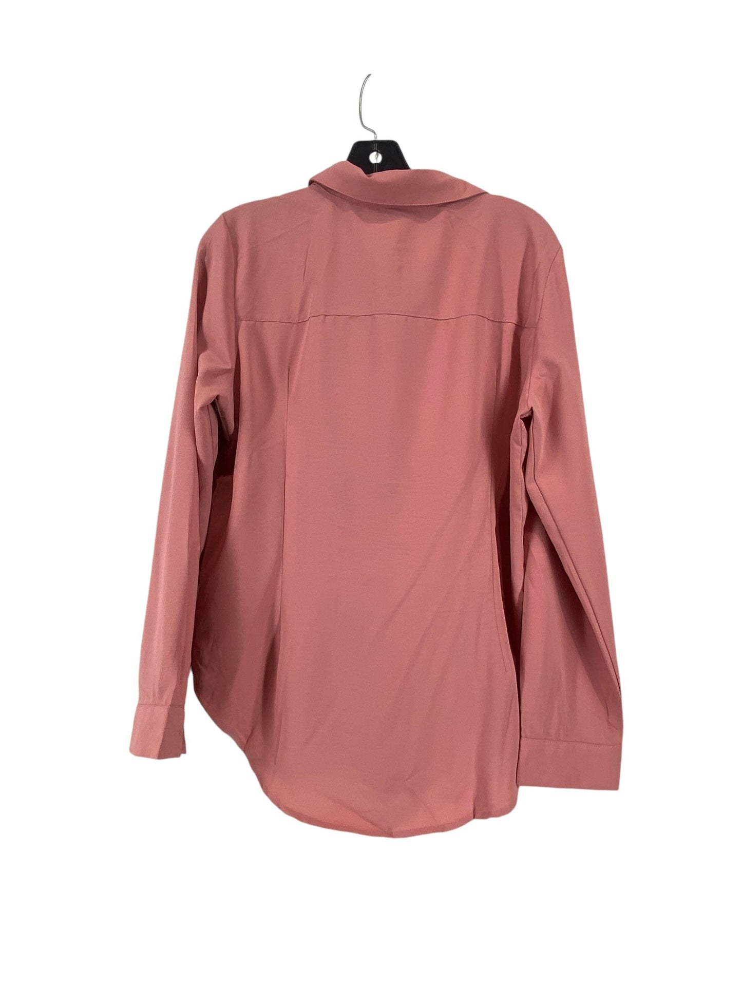 Top Long Sleeve By Shein In Pink, Size: L