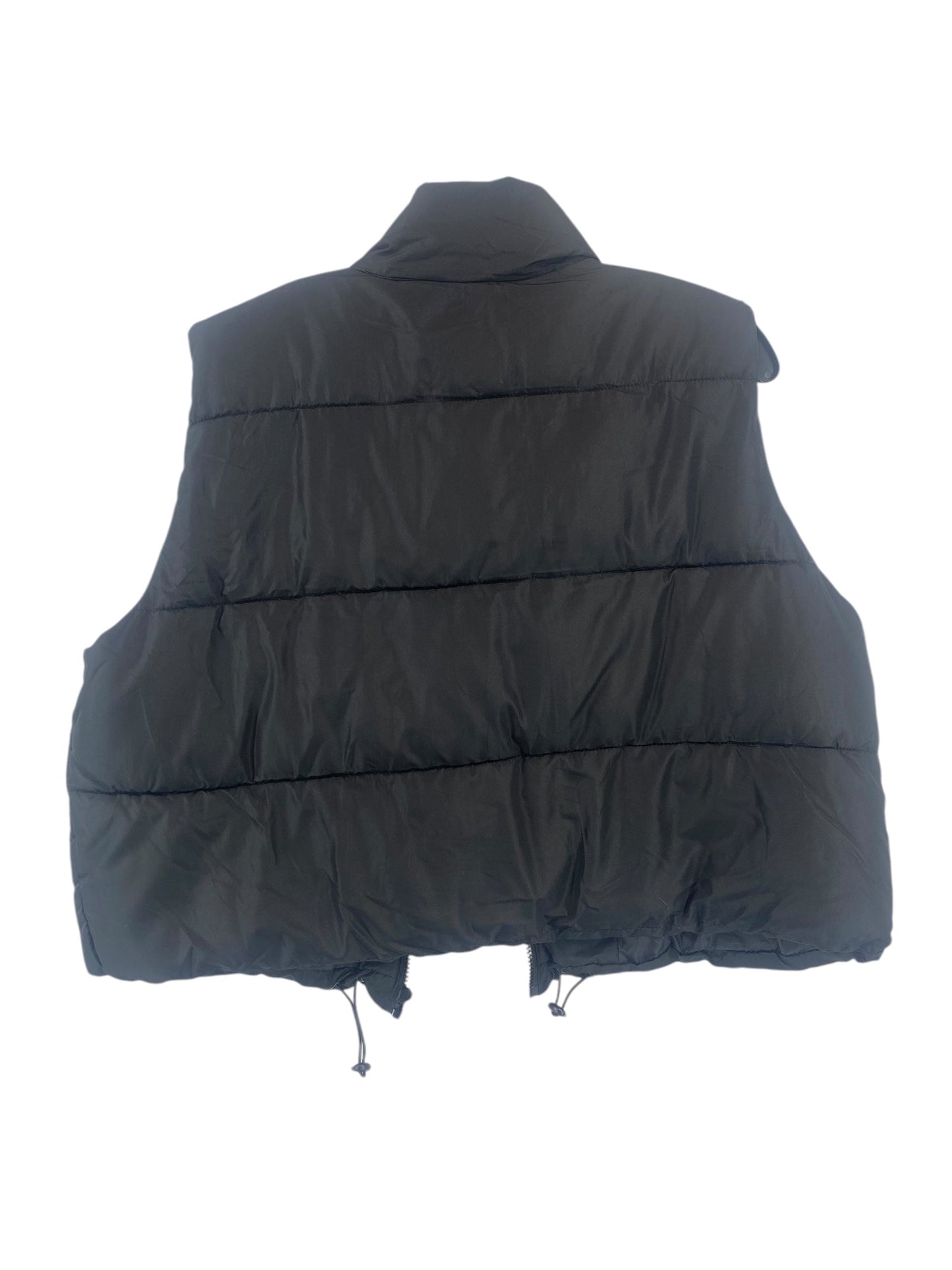 Vest Puffer & Quilted By No Boundaries In Black, Size: 2x