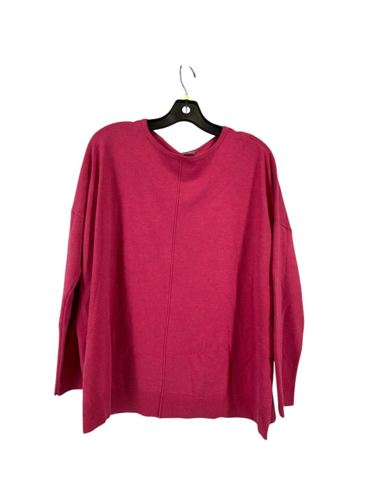 Sweater By Chicos In Pink, Size: S