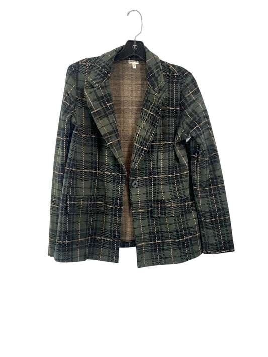 Blazer By Self Esteem In Plaid Pattern, Size: Xs