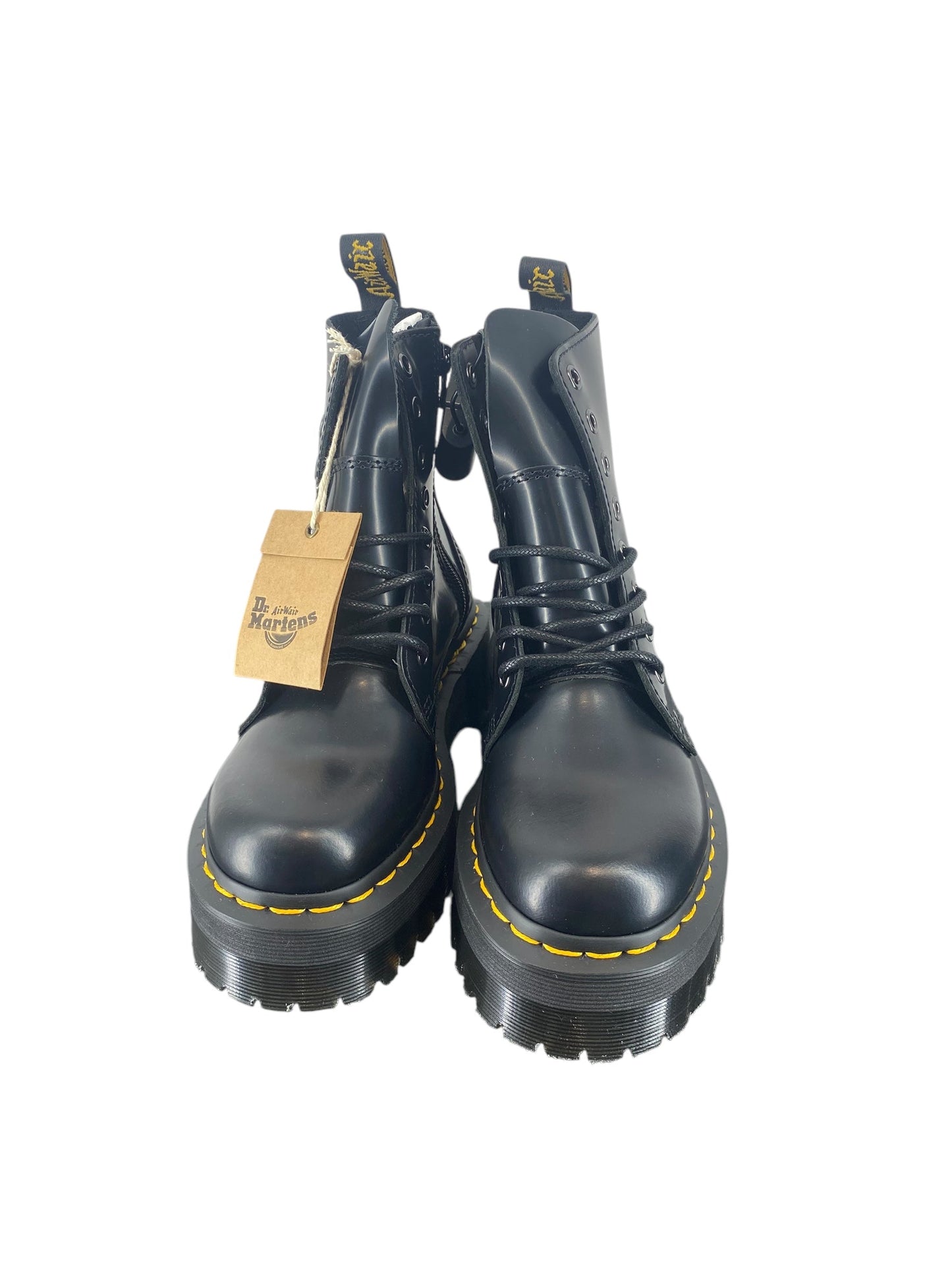 Boots Ankle Heels By Dr Martens In Black, Size: 5