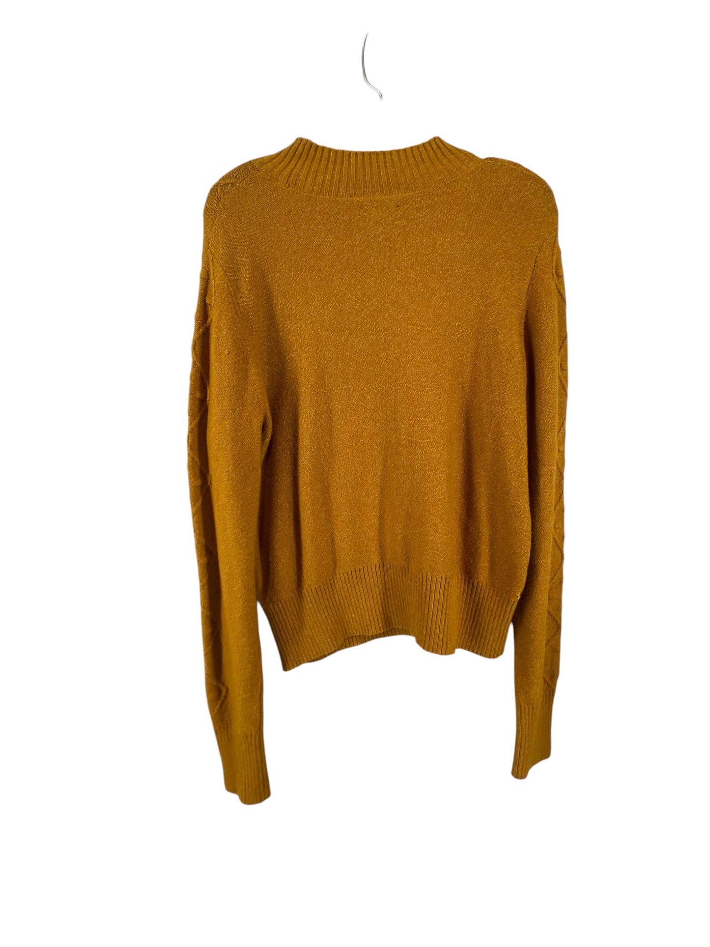 Sweater By Lucky Brand In Yellow, Size: L