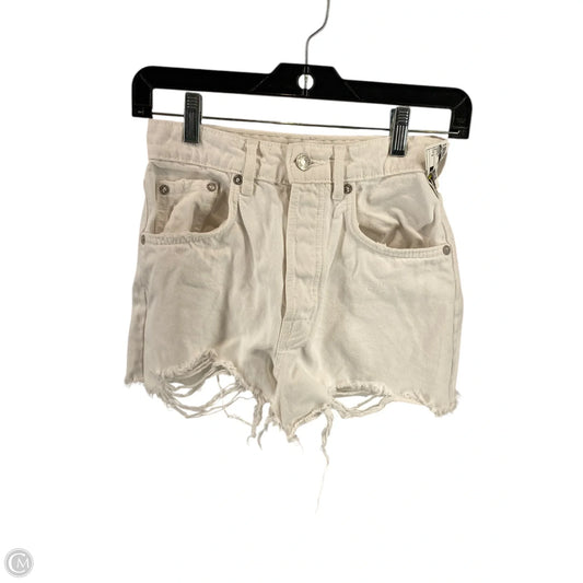 Shorts By Zara In White, Size: 2