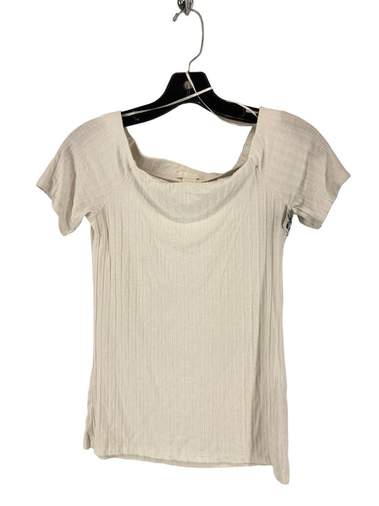 White Top Short Sleeve H&m, Size S