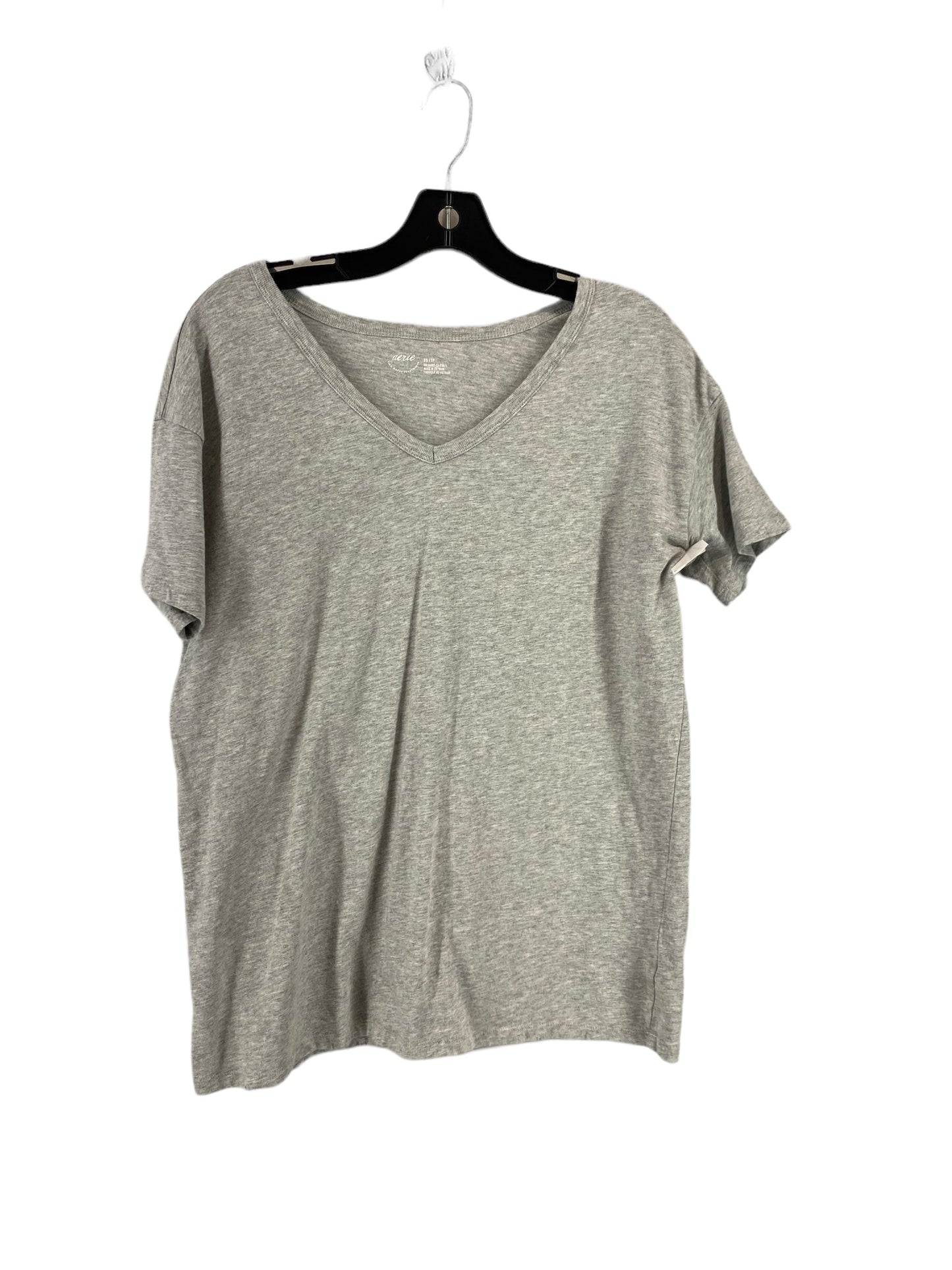 Grey Top Short Sleeve Aerie, Size Xs