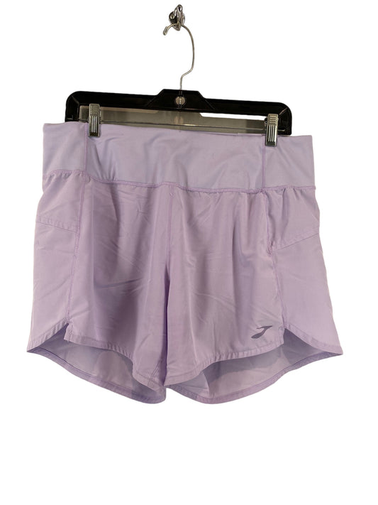 Purple Athletic Shorts Brooks, Size L