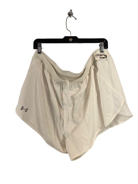 White Athletic Shorts Under Armour, Size Xxl