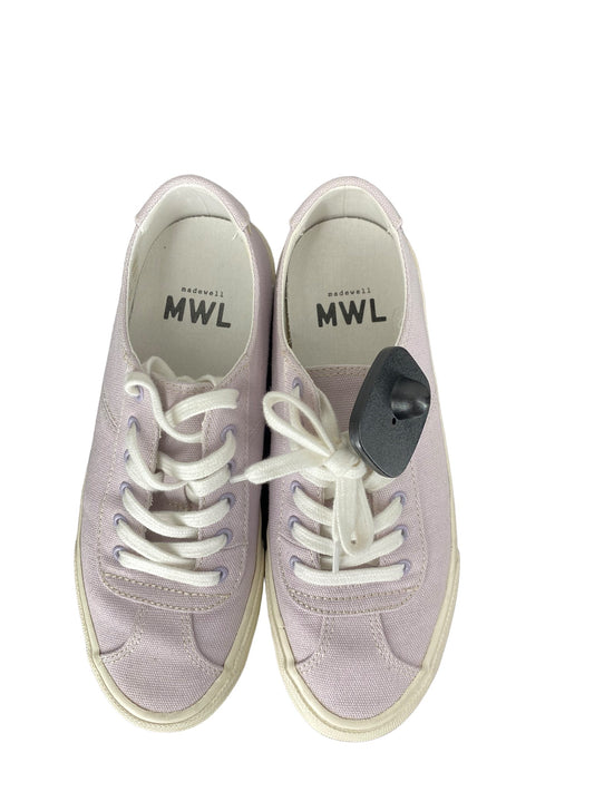 Shoes Sneakers By Madewell In Purple, Size: 6