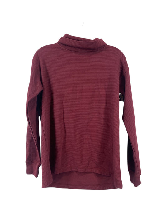 Sweater By Lands End In Red, Size: S