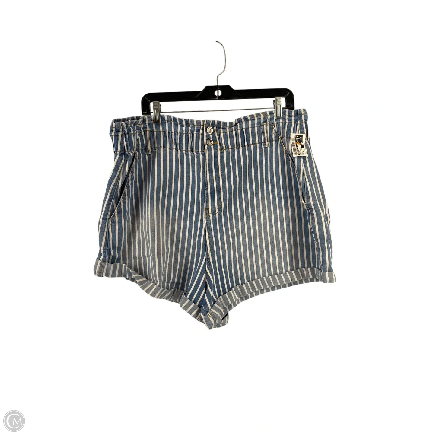 Shorts By Time And Tru In Blue & White, Size: 3x