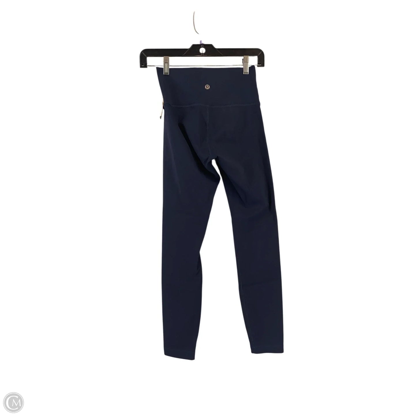 Athletic Leggings By Lululemon In Navy, Size: 4