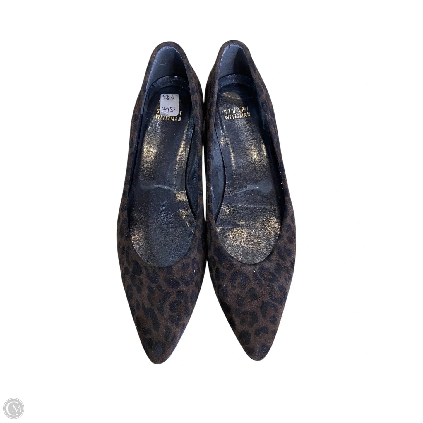 Shoes Designer By Stuart Weitzman In Leopard Print, Size: 8.5