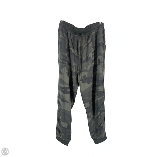 Pants Lounge By Splendid In Camouflage Print, Size: Xl