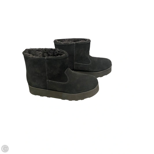 Boots Ankle Heels By Time And Tru In Black, Size: 11