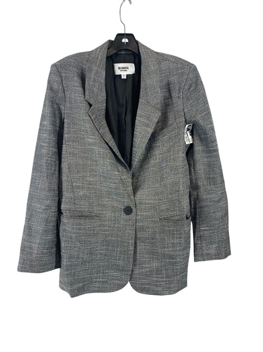 Blazer By Bb Dakota In Silver, Size: Xs