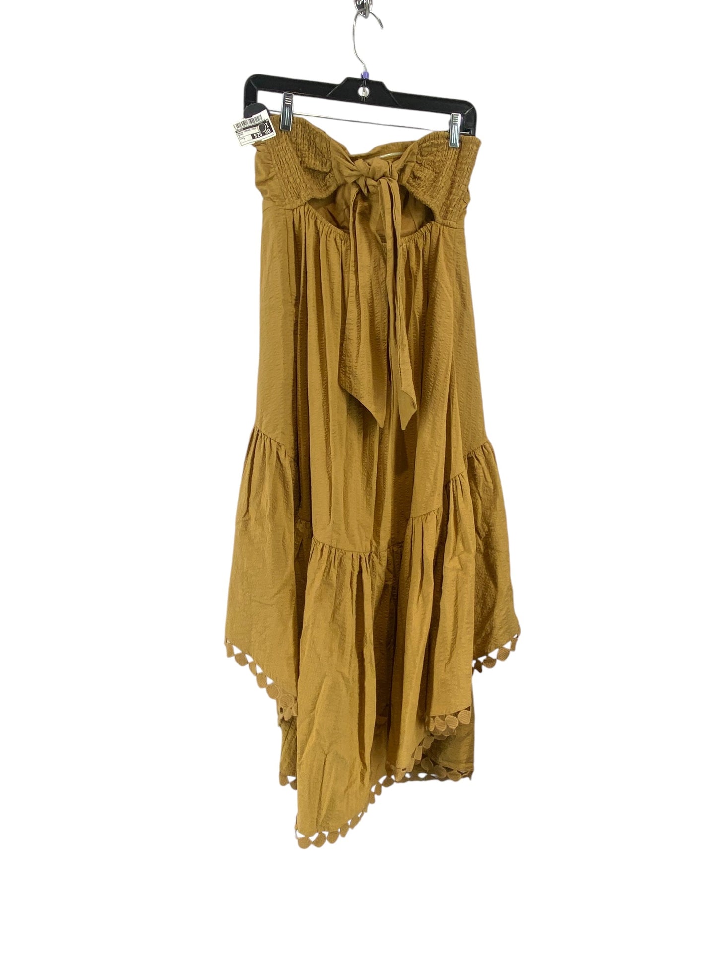 Dress Casual Midi By Maeve In Brown, Size: 16w