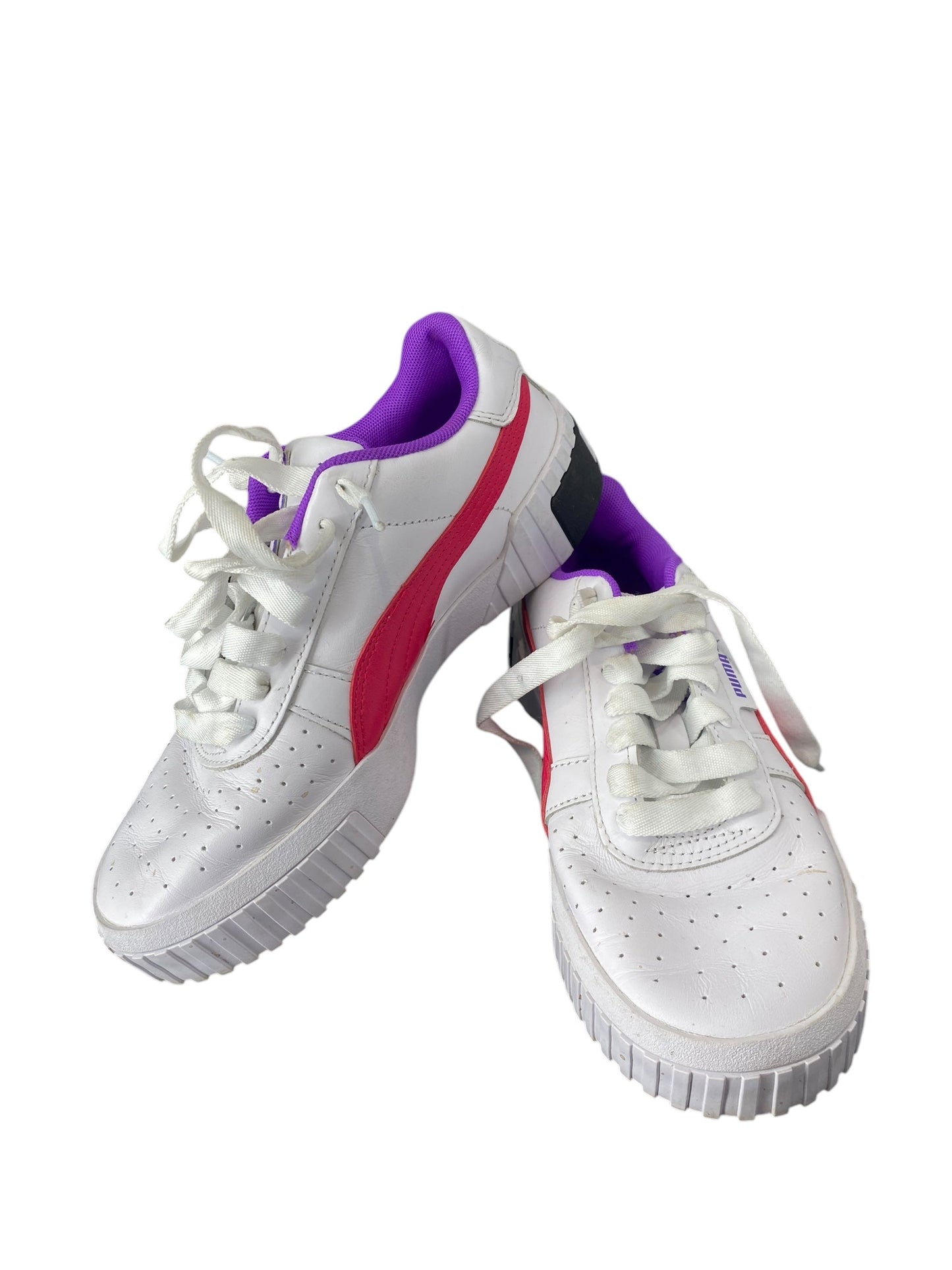 Shoes Sneakers By Puma In Pink & Purple, Size: 6.5