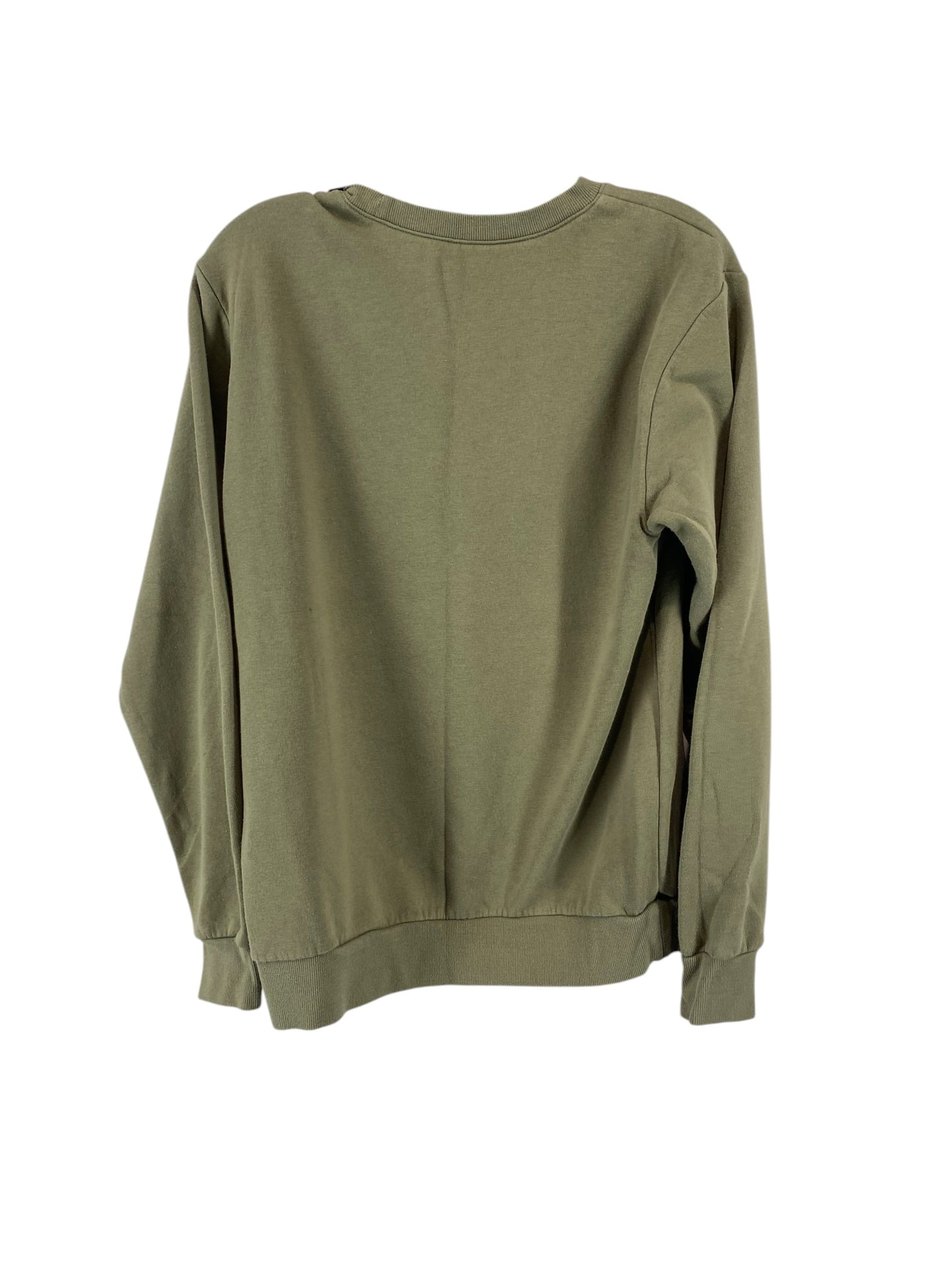 Sweatshirt Crewneck By Alternative In Green, Size: S