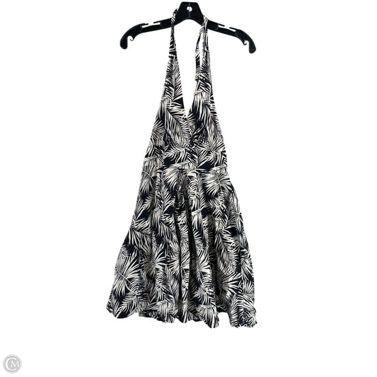 Dress Casual Short By H&m In Black & White, Size: 8