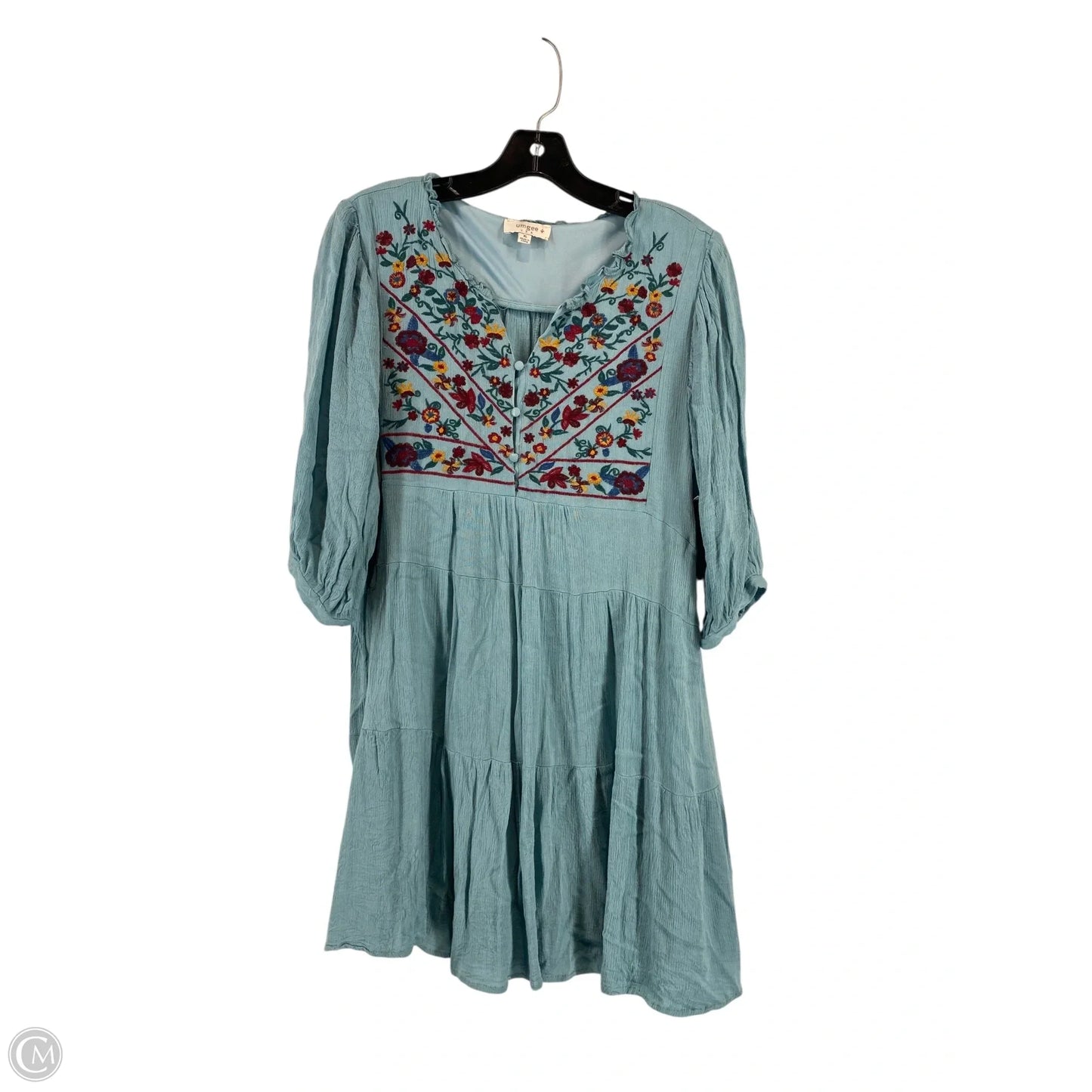 Dress Casual Short By Umgee In Teal, Size: Xl