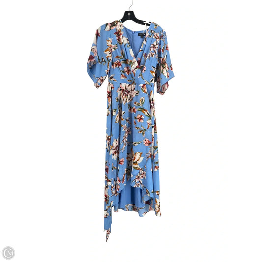 Dress Casual Maxi By Tahari By Arthur Levine In Floral Print, Size: 4