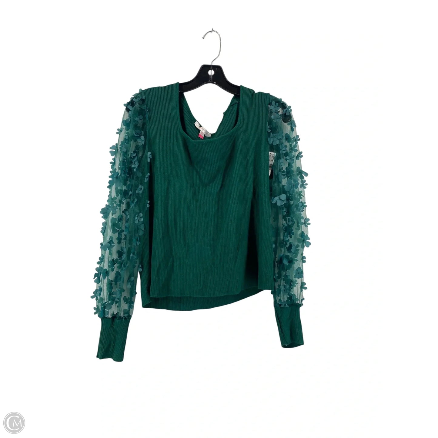Top Long Sleeve By No Boundaries In Green, Size: Xxl