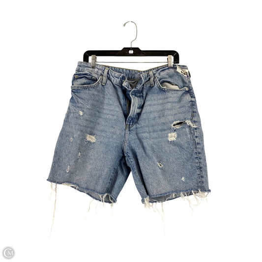Shorts By H&m In Blue Denim, Size: 12