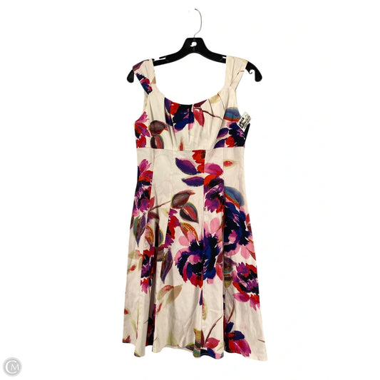Dress Casual Short By London Times In Floral Print, Size: 10p
