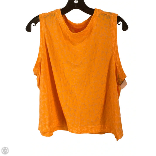 Athletic Tank Top By All In Motion In Orange, Size: Xl