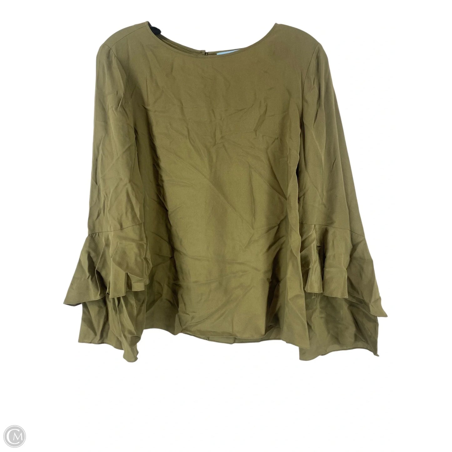 Top Long Sleeve By Antonio Melani In Green, Size: Xs