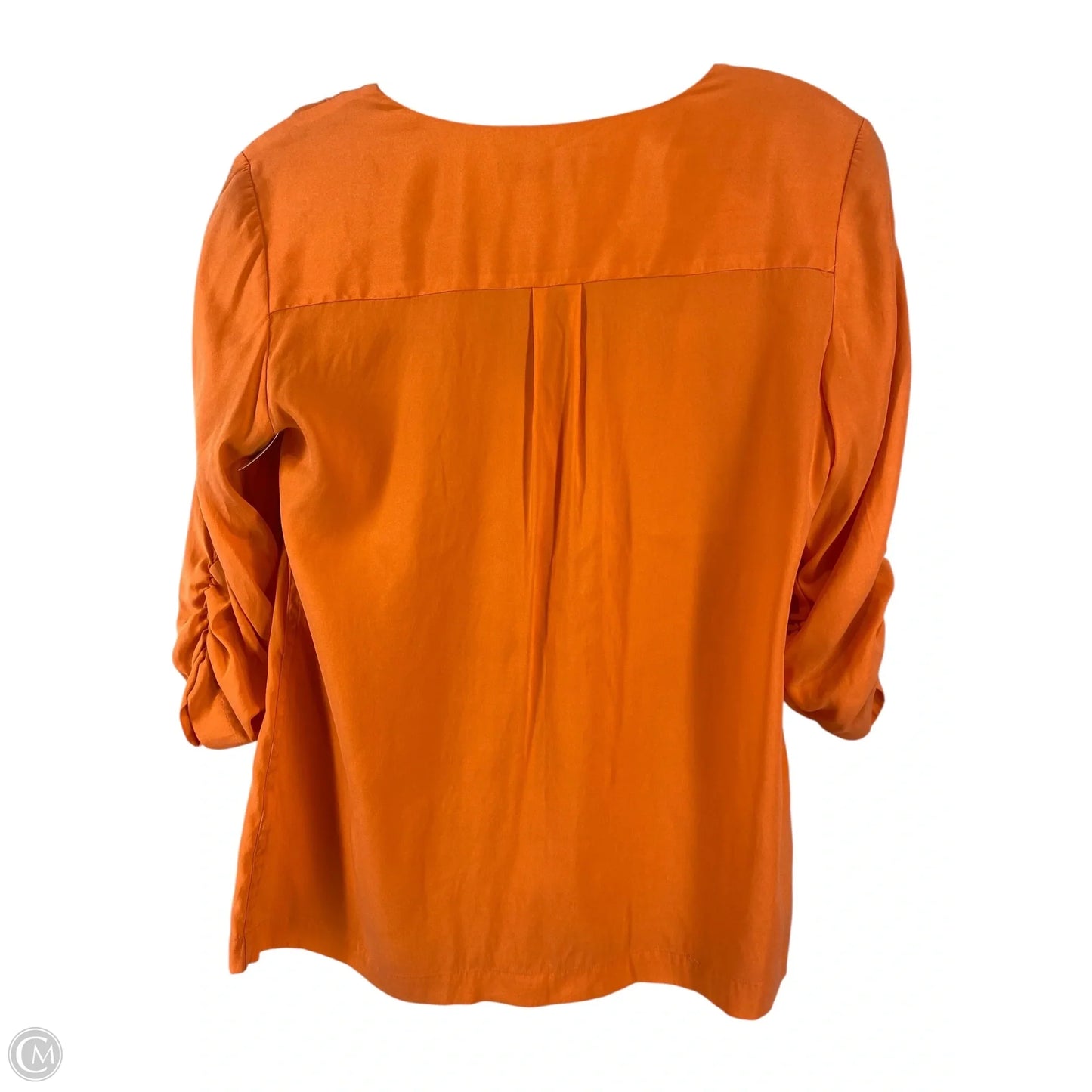 Top 3/4 Sleeve By Antonio Melani In Orange, Size: S