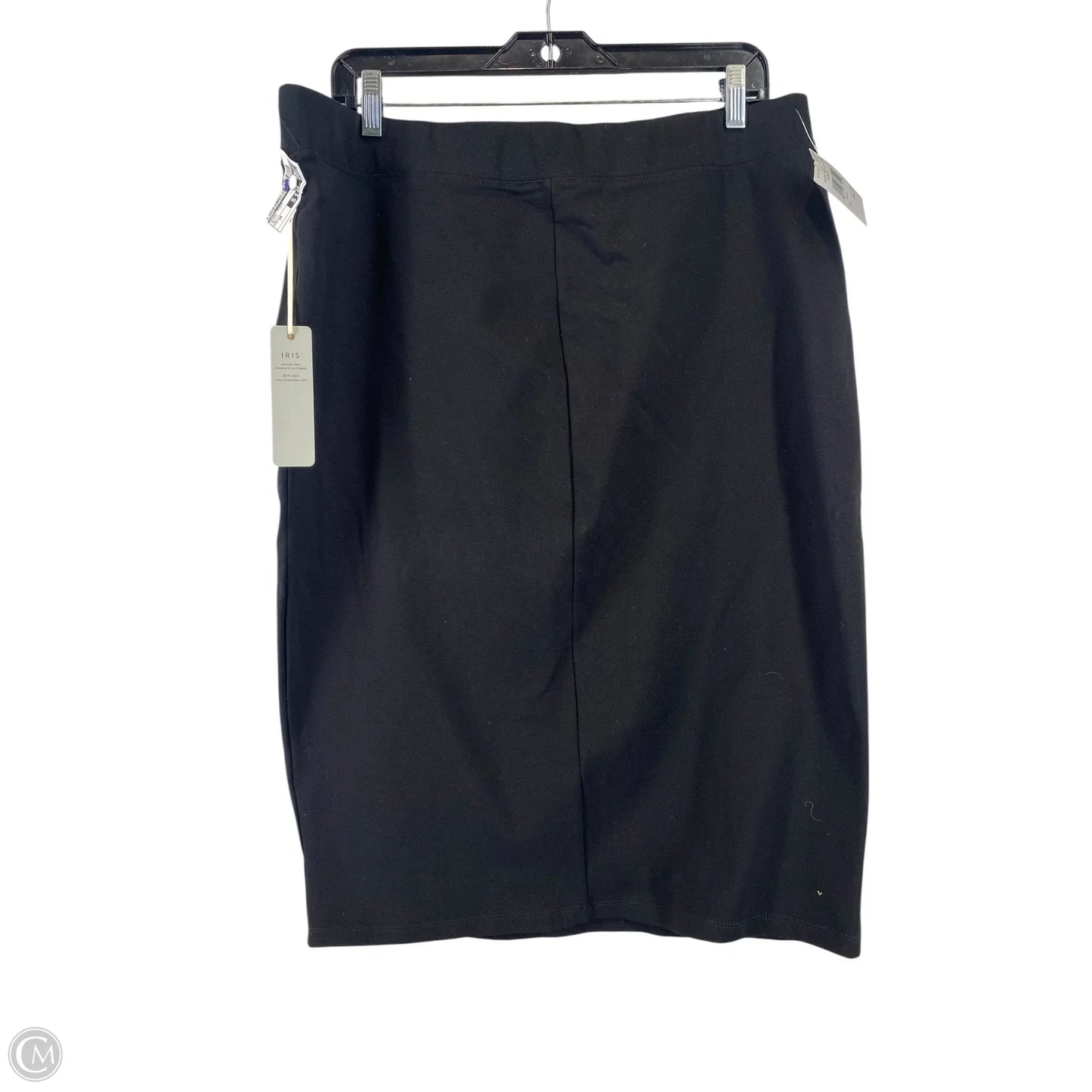 Skirt Midi By Iris In Black, Size: 1x