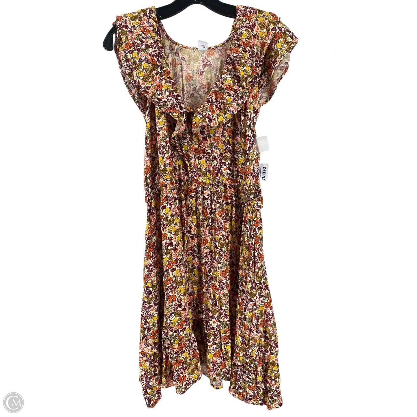 Dress Casual Short By Old Navy In Floral Print, Size: M