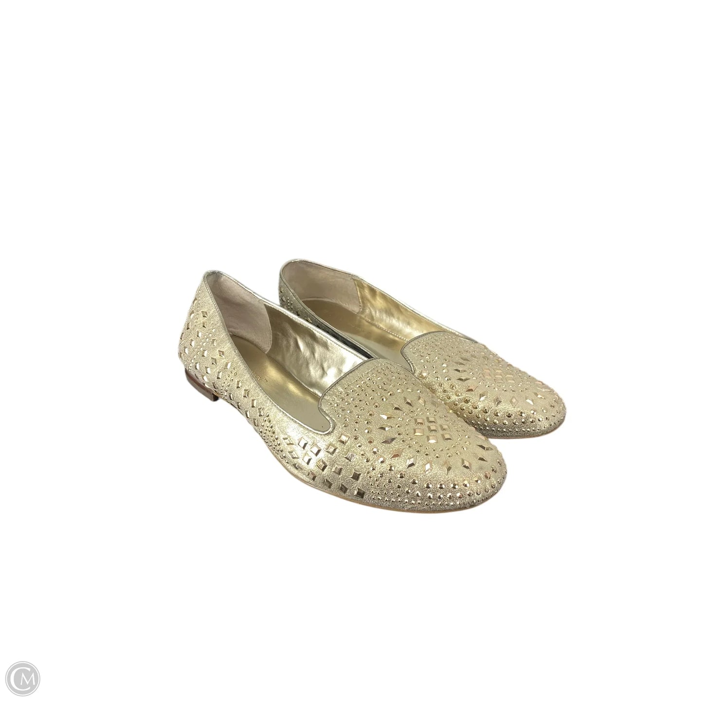 Shoes Flats By Bcbg In Gold, Size: 8