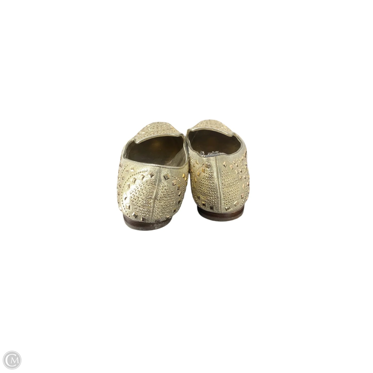 Shoes Flats By Bcbg In Gold, Size: 8