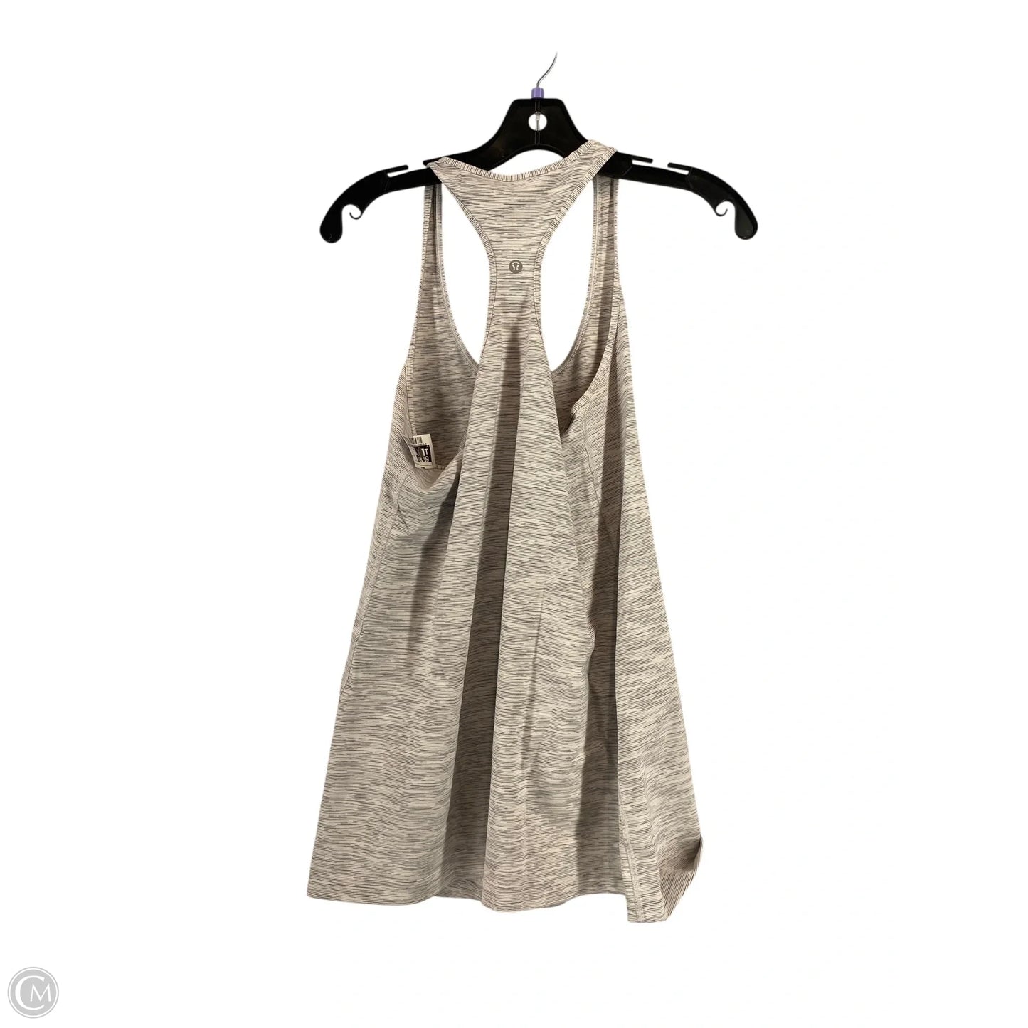 Athletic Tank Top By Lululemon In Grey, Size: 12