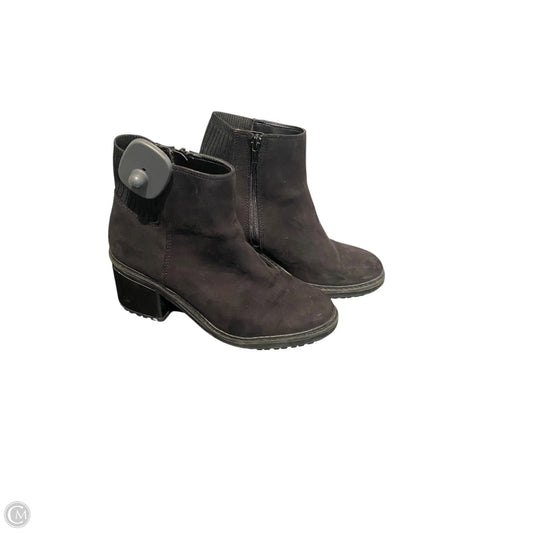 Boots Ankle Heels By A New Day In Black, Size: 8