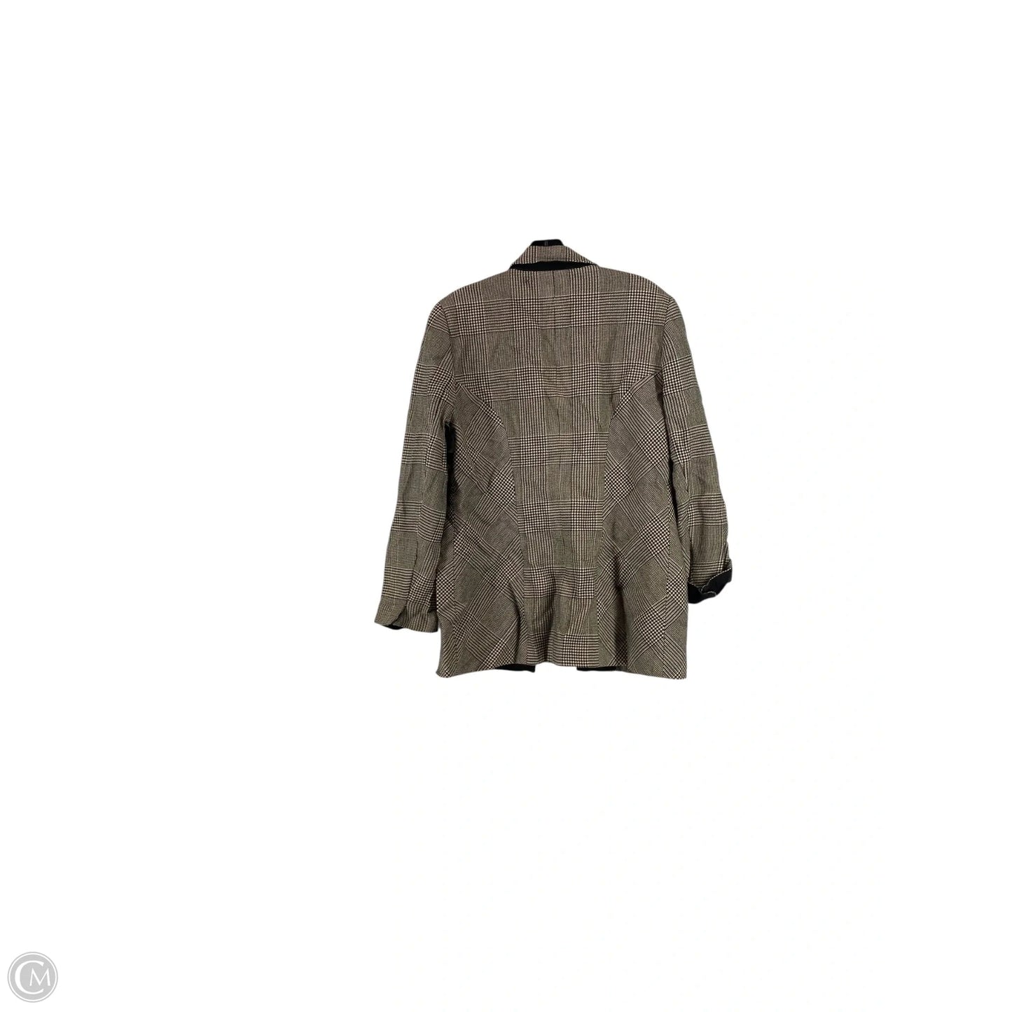 Blazer By Carlisle In Black & Cream, Size: 10